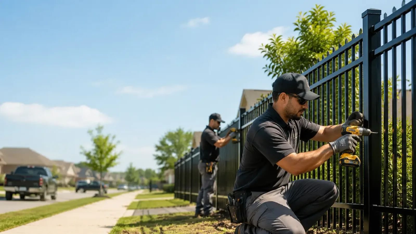 Metal Fence Installation in Tofte, MN